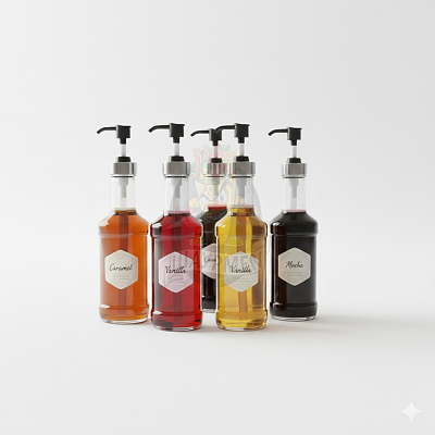 Сиропы в ассортименте