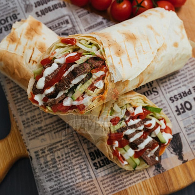 Шаурма с говядиной